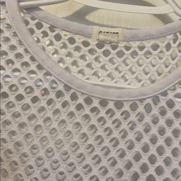 GARAGE white mesh dress - Picture 3 of 5